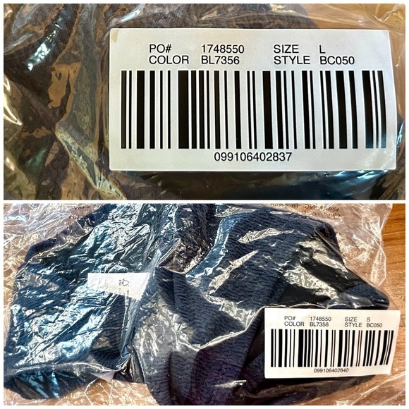 NWT J. Crew Navy Jacquard Textured Curved Waist Cheeky Bikini Bottom Sizes S & L - Picture 13 of 15